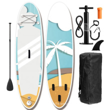 Manufacturer Professional Design Good Price Transparent Stand Up Paddle Board Inflatable SUP Paddle